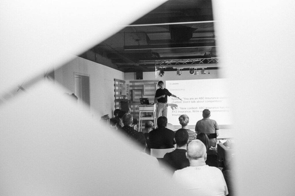 Candid moments at Prague conferences