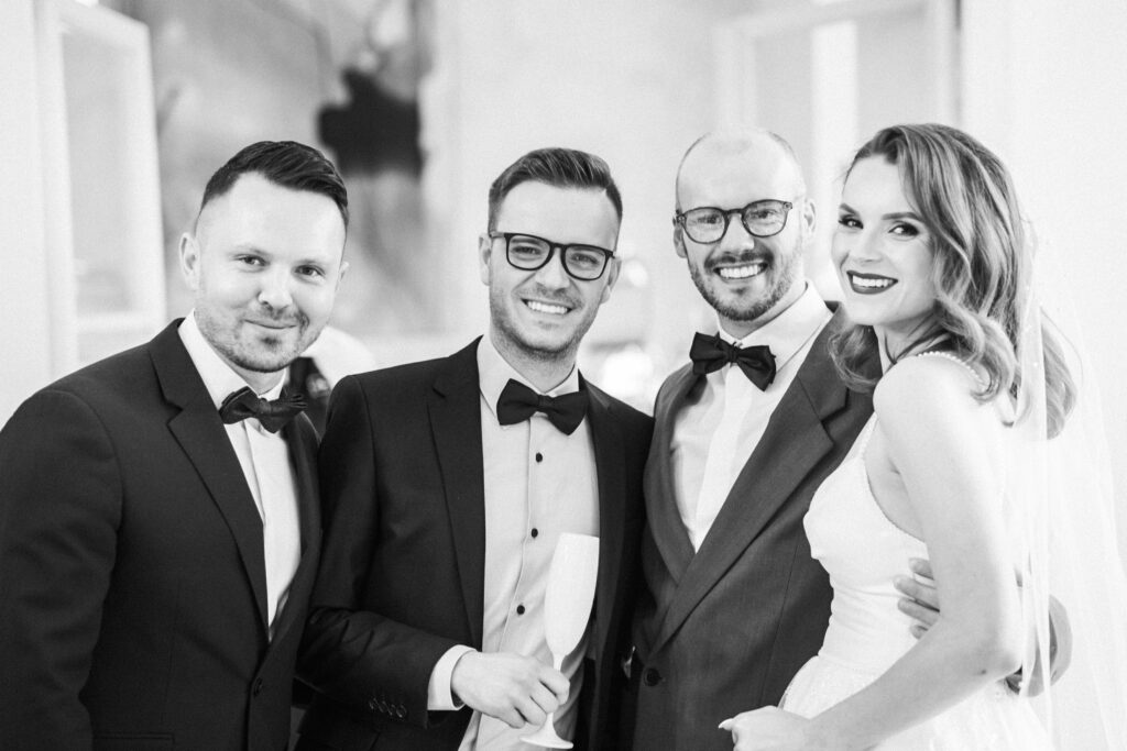Elegant wedding photography in Prague