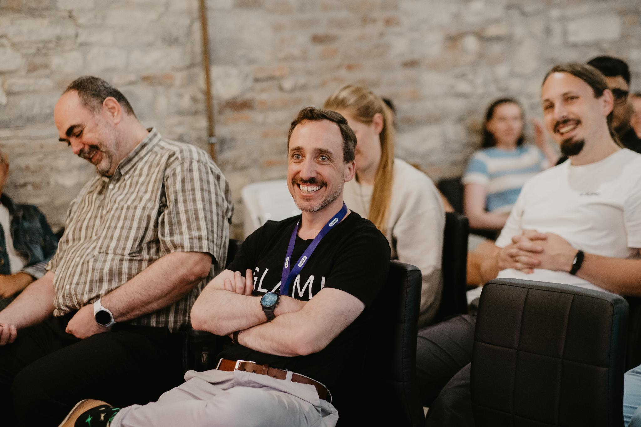 Event photographer Prague capturing interactive workshop