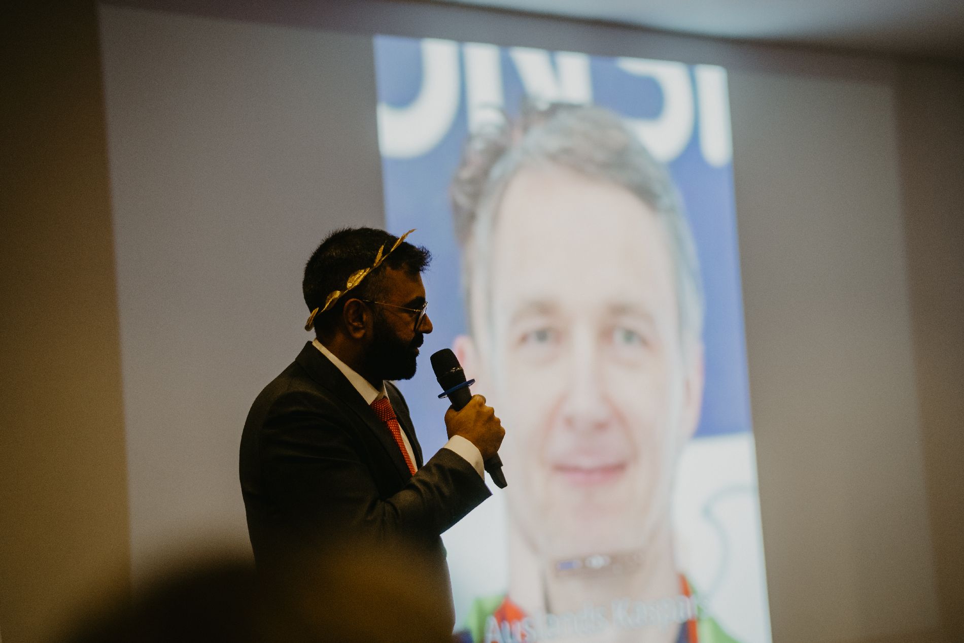 Fotograf na konferenci Praha